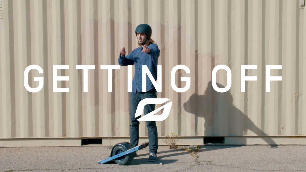 Onewheel: как слезть с велосипеда