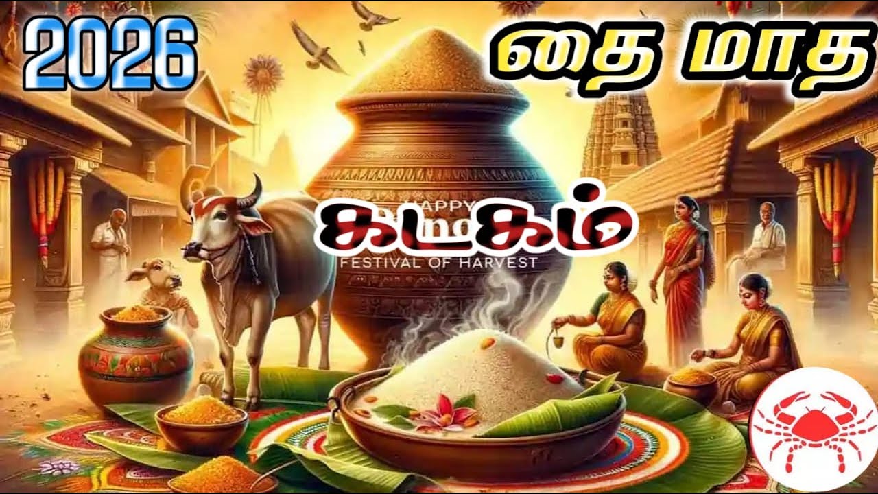 கடகம் |தை மாத ராசி பலன்கள் 2026 | Kadagam   |Thai Month Rasi Palan 2026