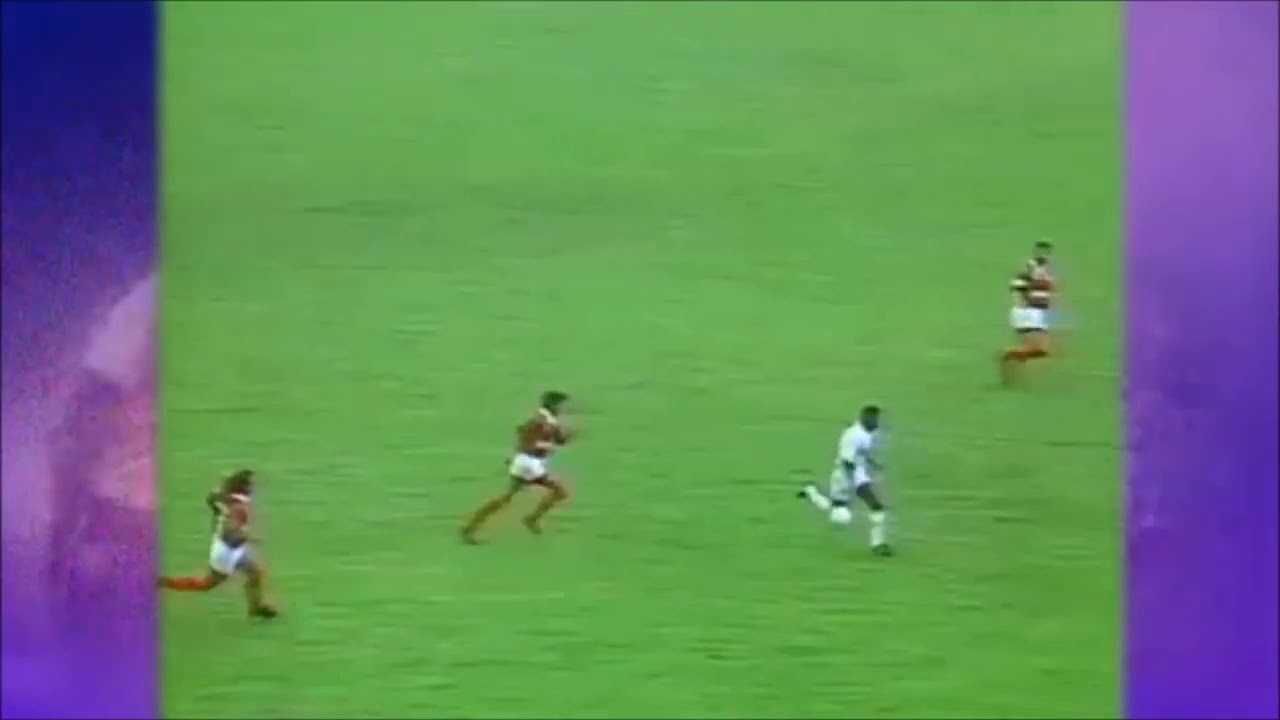 Portuguesa 4 X 2 Santos - Paulist&atilde;o de 1993 - Gol genial de Dener.
