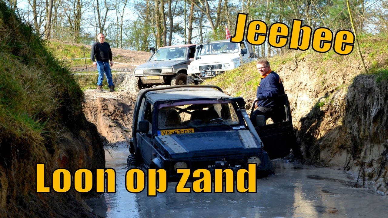 Jeebee @ Loon op zand