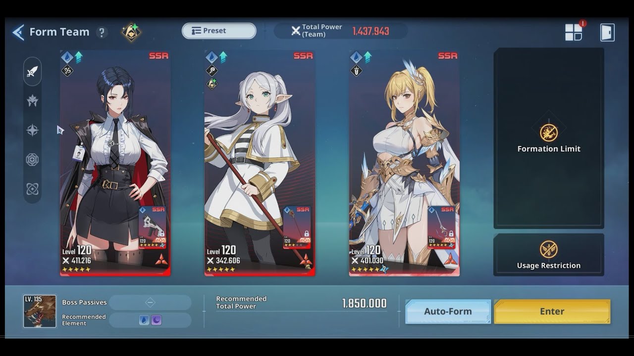 Frieren is too good! F2P Simulation Tier 40. Testing Frieren A5S3