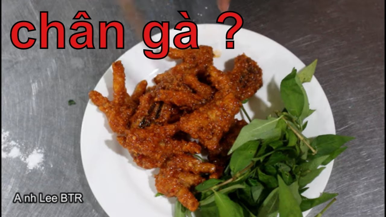 công thức và cách làm chân gà quái thú | Anh Lee BTR tập 30