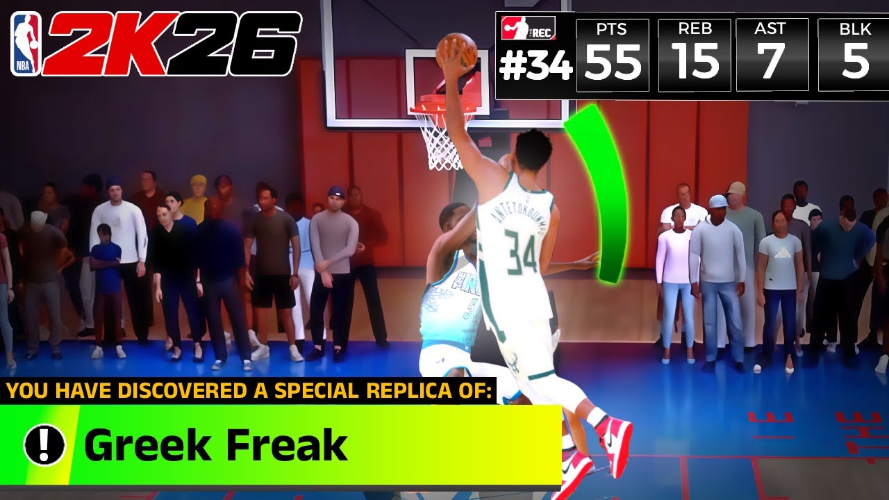 *NEW* OPTIMIZED 6'10 Giannis GREEK FREAK Build is UNSTOPPABLE in NBA2K26 SEASON 4...