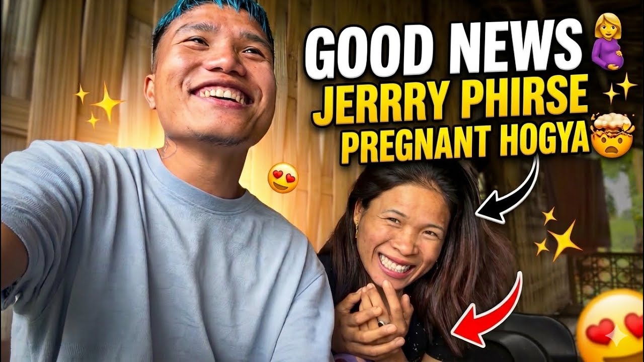 GOOD NEWS 😍 Jerry Phirse Pregnant Hogya 💕 Second Child Jald Aa Raha Hai || Couple Vlogs