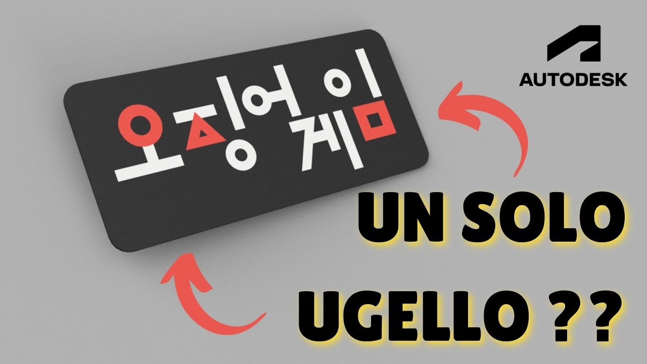 Corso Fusion 360 - Lezione 13 - Come realizzare modelli 3D per la stampa INVERSA multicolore - SVG