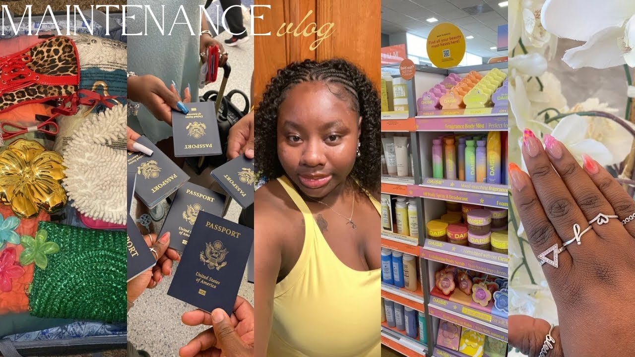 a *chaotic* maintenance vlog | prep & travel w/ me for VACAY 