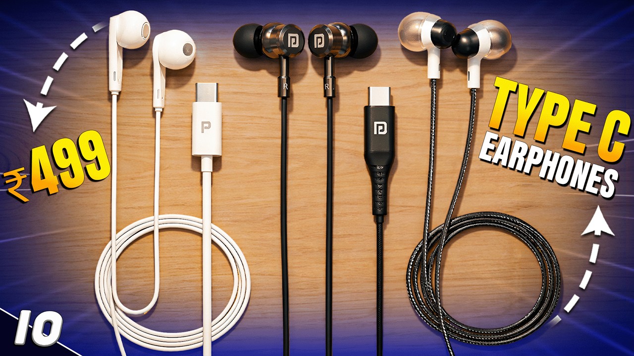 [TOP 3] Best Type C Earphone Under 500 🎧 Best Type C Earphones in 2026