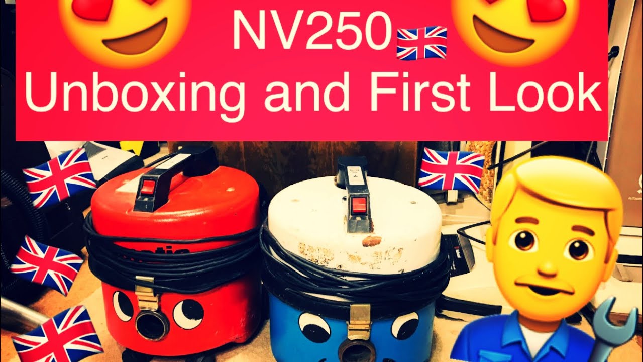 Numatic NV250's Unboxing & First Look