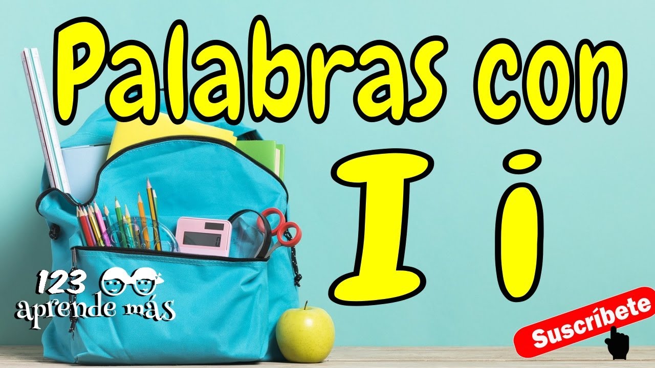 PALABRAS que inician con la letra I.