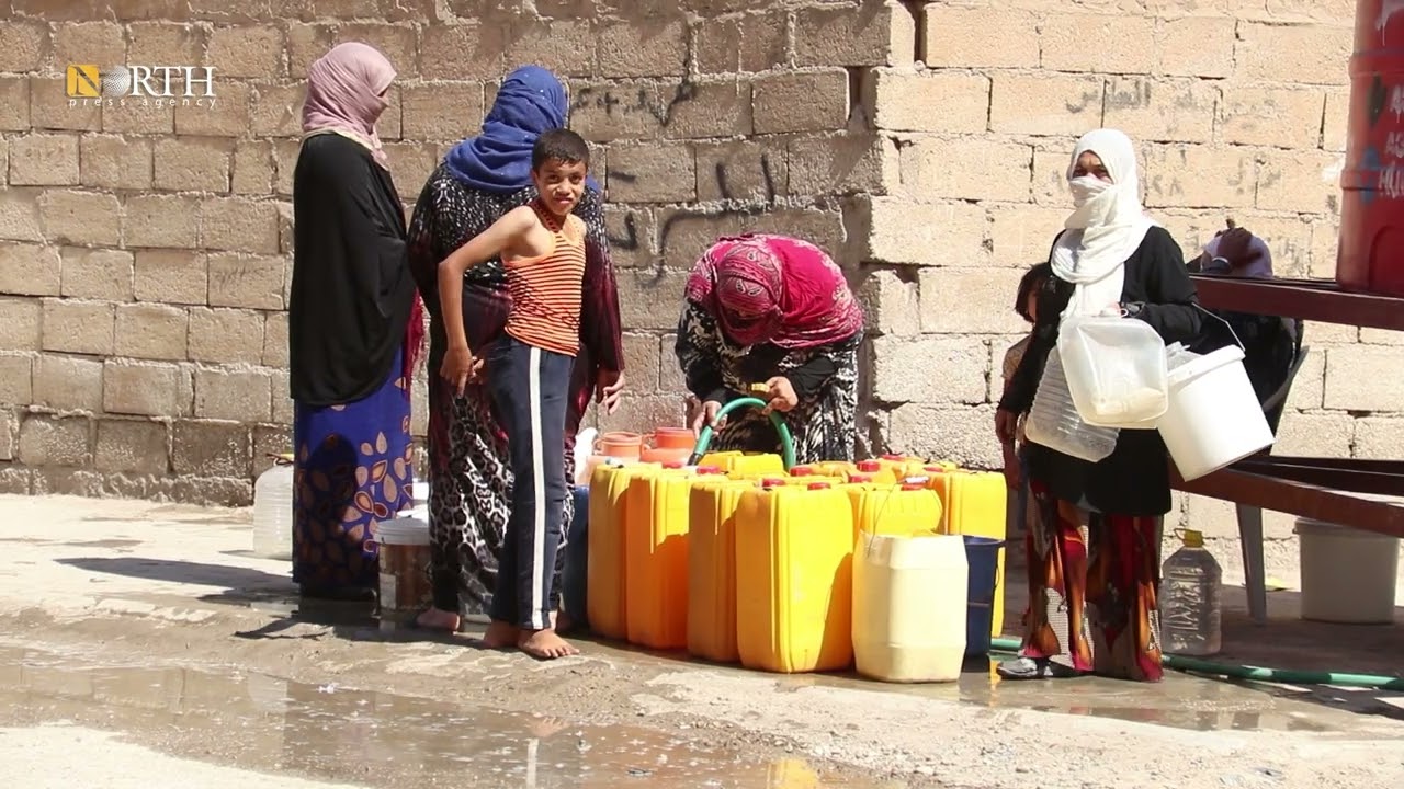 أزمة مياه غير مسبوقة في الحسكة بسبب انقطاعها عن المدينة منذ أيام