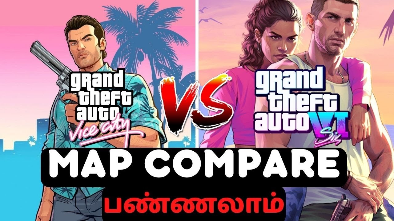 GTA 6 vs GTA Vice City Detailed MAP Comparison