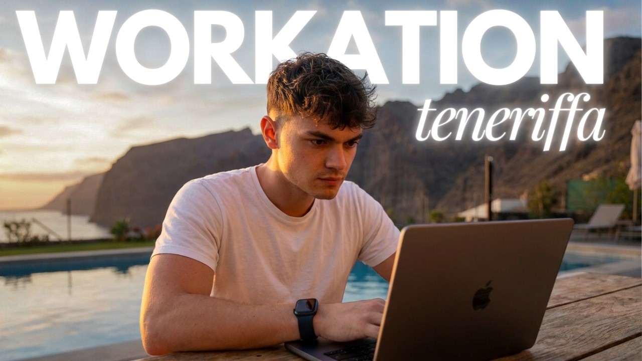 POV: Du machst WORKATION auf Teneriffa | Leben als 24-jähriger Unternehmer