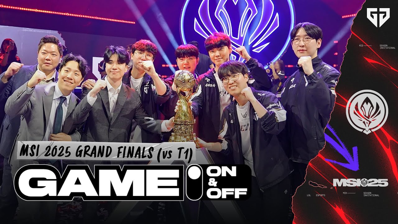 또 한 번의 증명. 젠지, MSI 2025 챔피언 | MSI 2025 Grand Finals | GEN vs T1