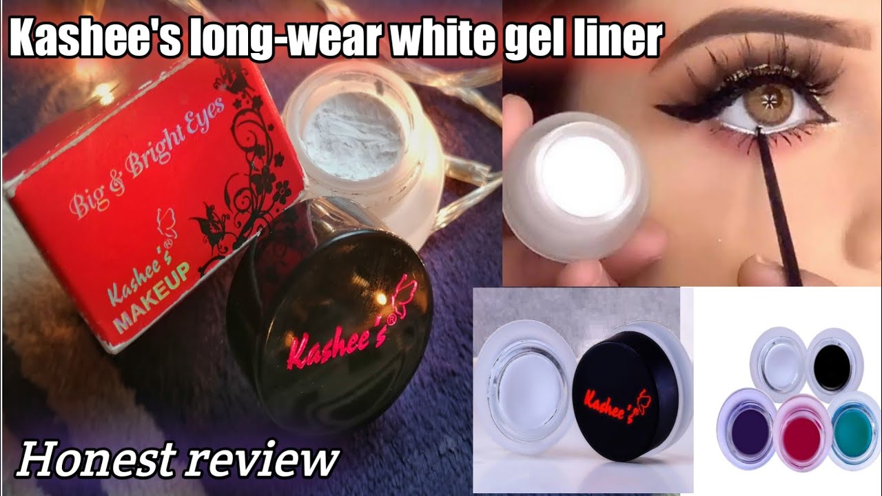 Kashee's long-wear white gel liner || Honest review || Big & bright eyes worth buying? #kashees