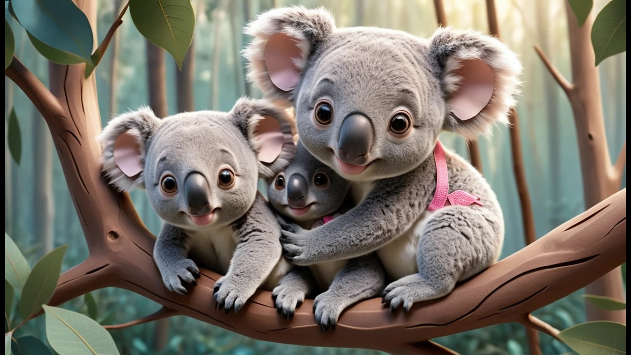 Fünf kleine Koalas klettern, klettern, klettern | Kinderlieder & Schlaflieder