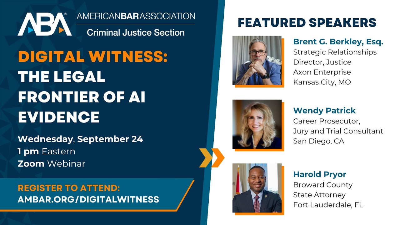 Digital Witness: The Legal Frontier of AI Evidence