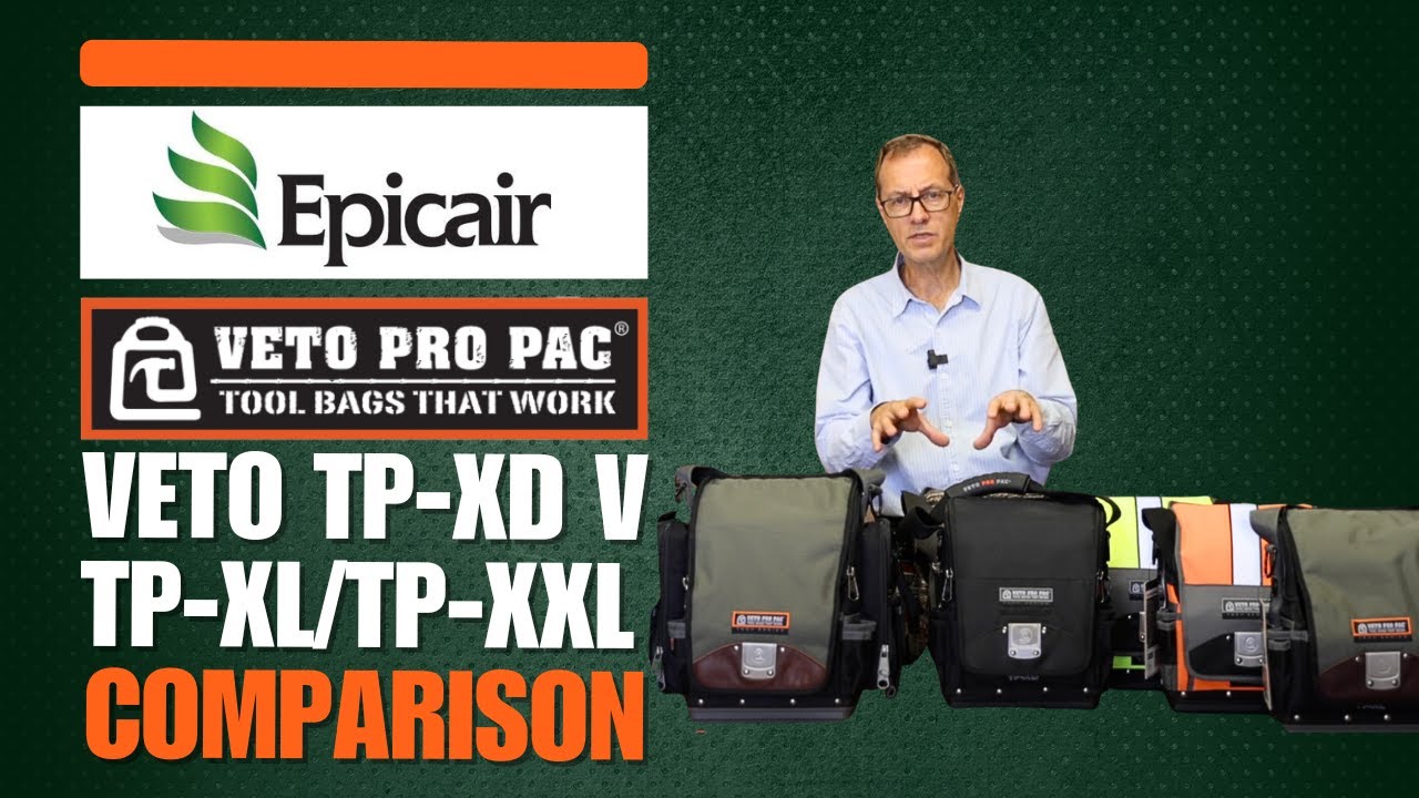 Comparing Veto Pro Pac TP-XD with the Veto TP-XL and TP-XXL