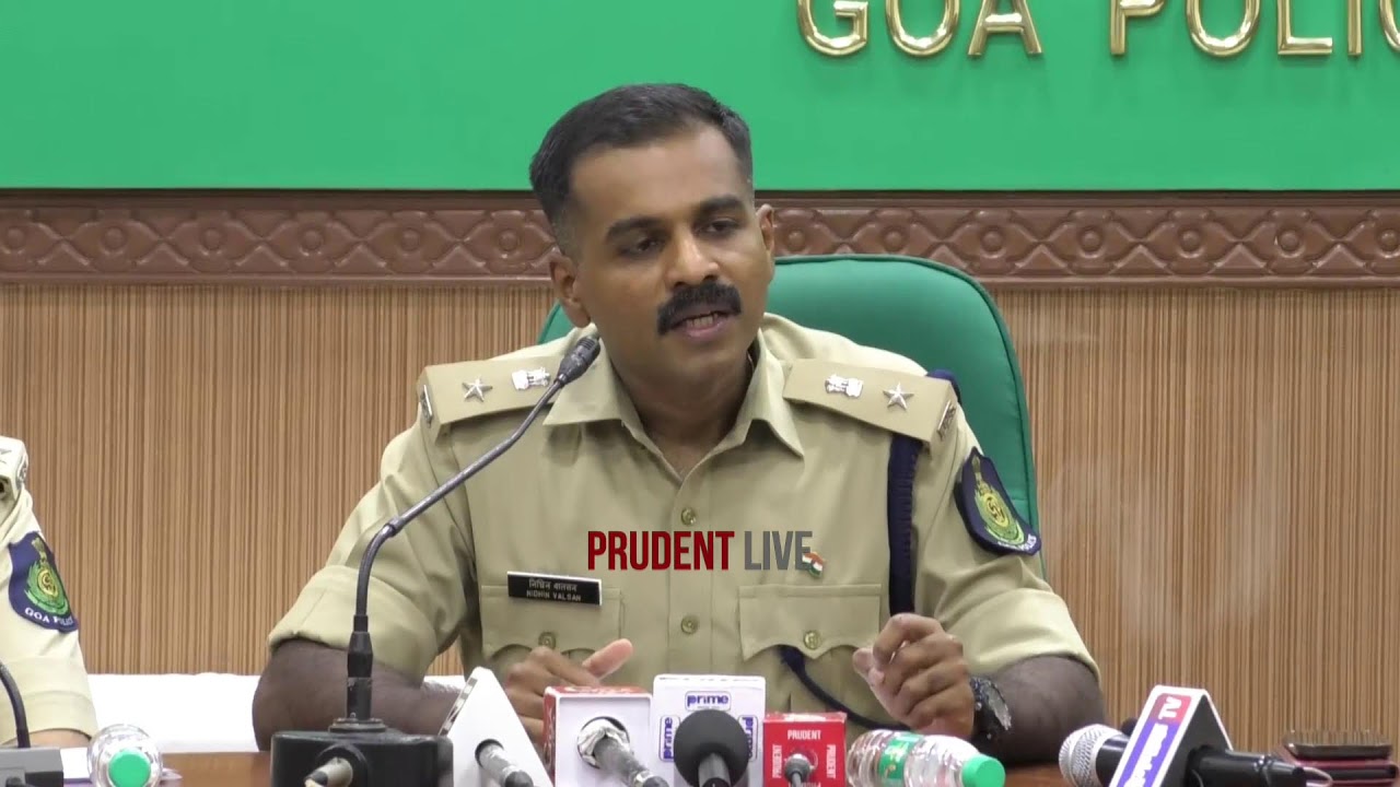 Goa Police | SP North Media Briefing | Police Head Quarters | Live | Prudent | 291222