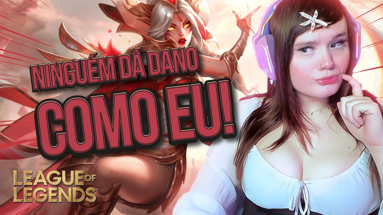 LOL: FIQUEI LOUCA NESSE JOGO E PEGUEI MAIS DE 30 KILLS! | Sabrinoca