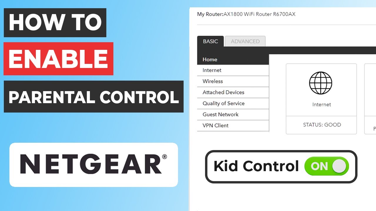 ✅ How to Setup Parental Control on NETGEAR Router | Block Sites & Apps v2