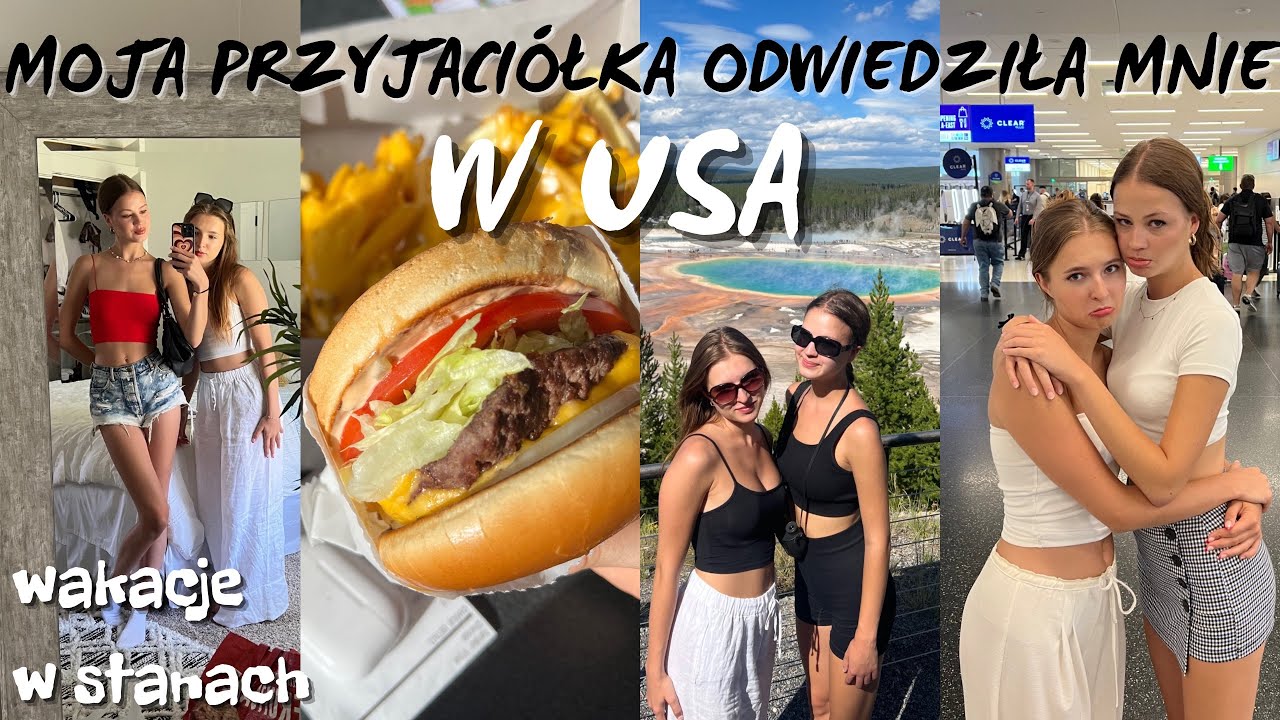 PRZYJACIÓŁKA ODWIEDZIŁA MNIE W USA!!!
