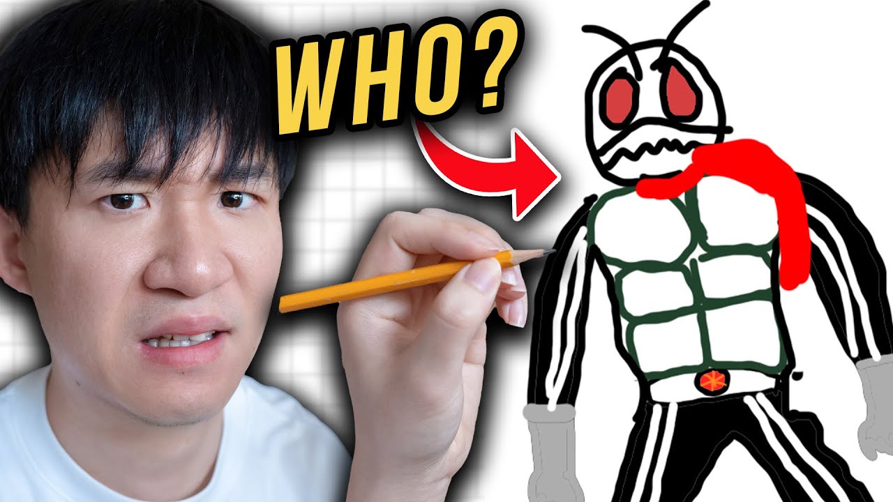 Try To Draw Kamen Rider Challenge (IMPOSSIBLE).
