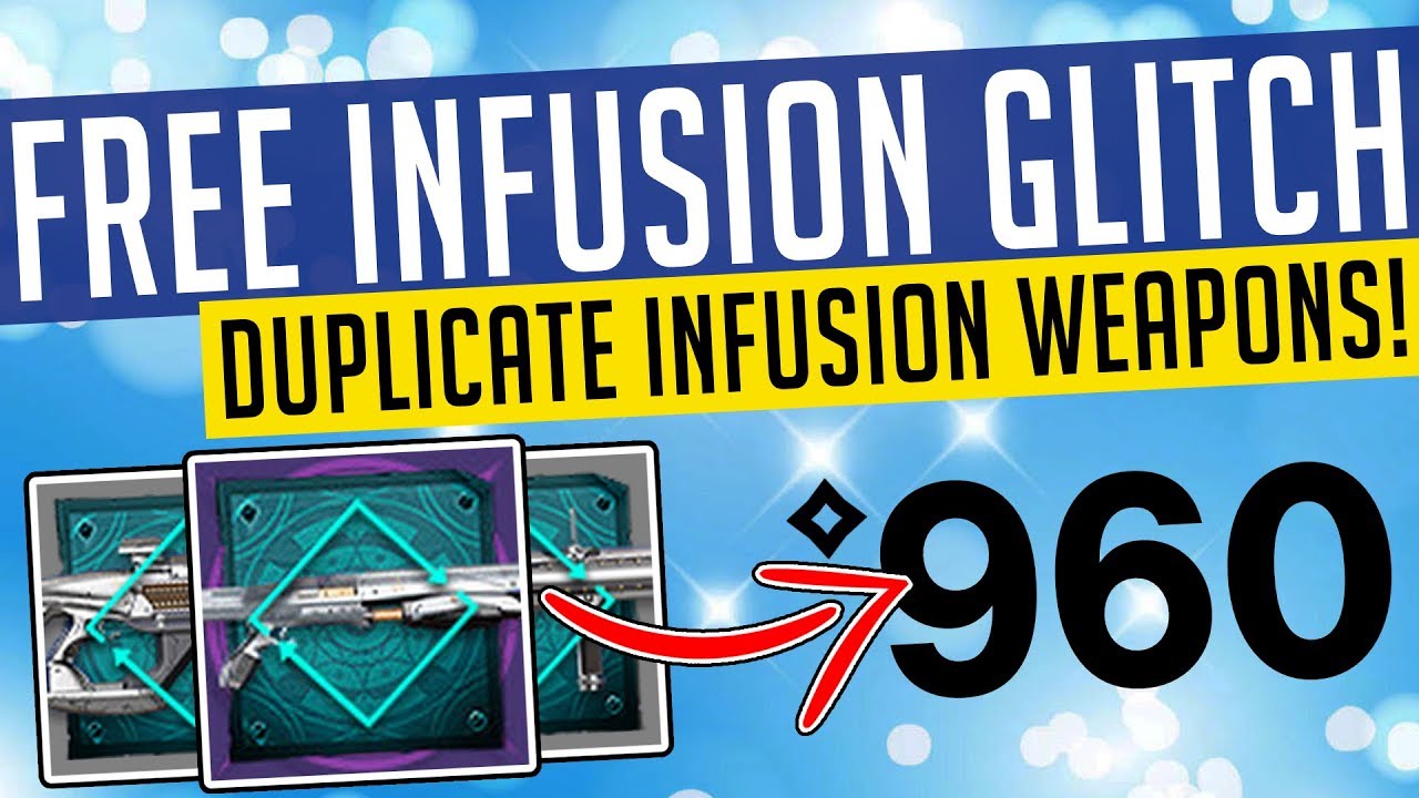 Destiny 2 | FREE INFUSION GLITCH! How To Duplicate Sundial Weapons For Infusion!