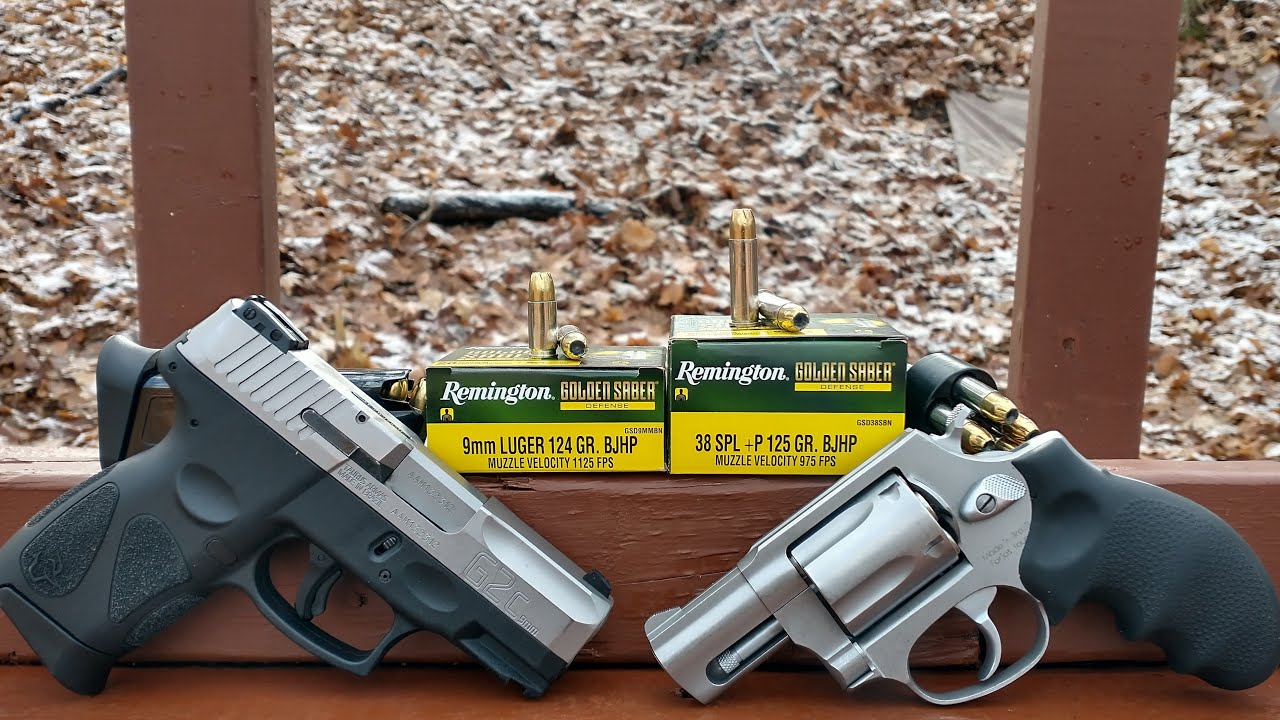 9mm VS .38 Special - Remington Golden Saber