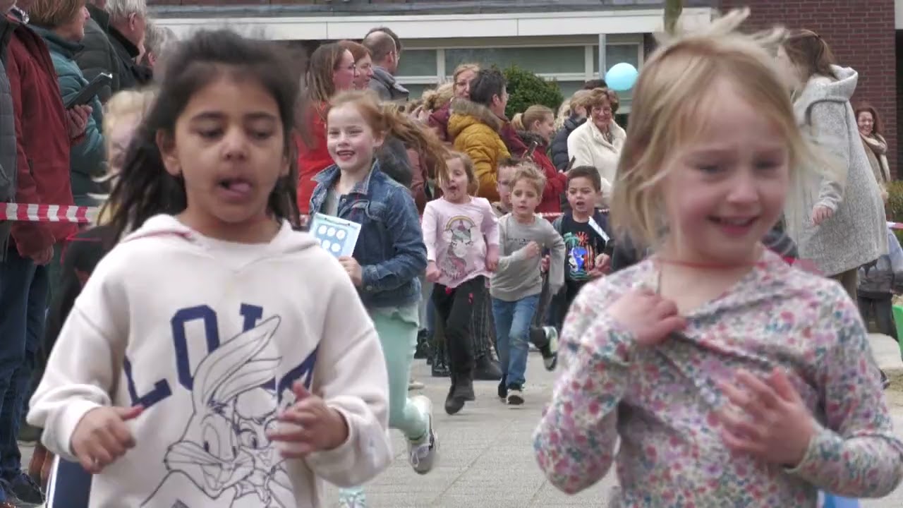 Kinderen Liaan rennen voor het goede doel
