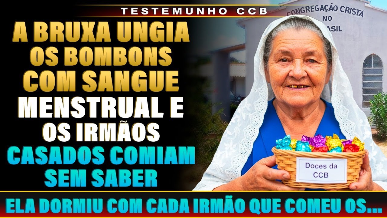 TESTEMUNHOS CCB - A VIÚVA QUE USAVA FEITIÇARIA PARA PEGAR OS MARIDOS DAS IRMÃS...