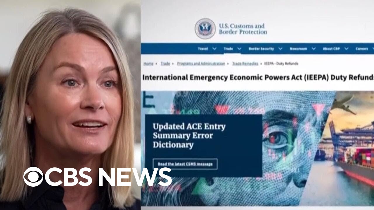 Business owners describe issues with government's tariff refund portal
