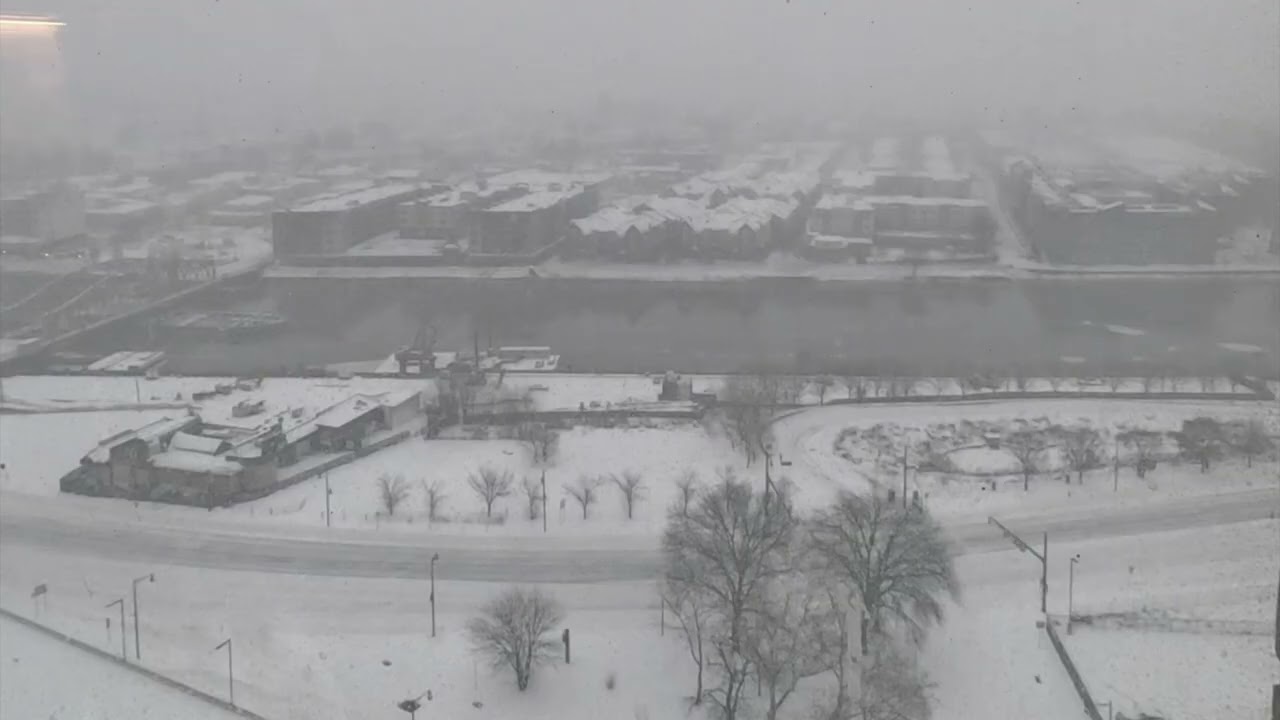 ice floes on the passaic