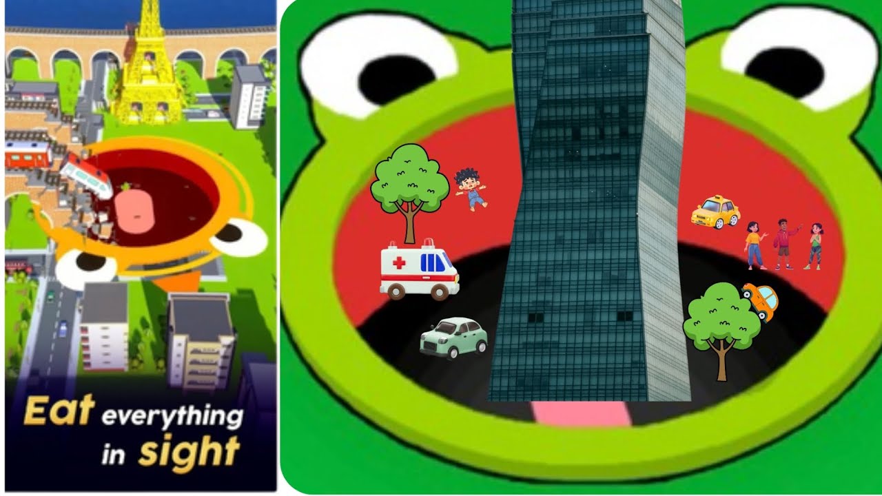 I played hole.io