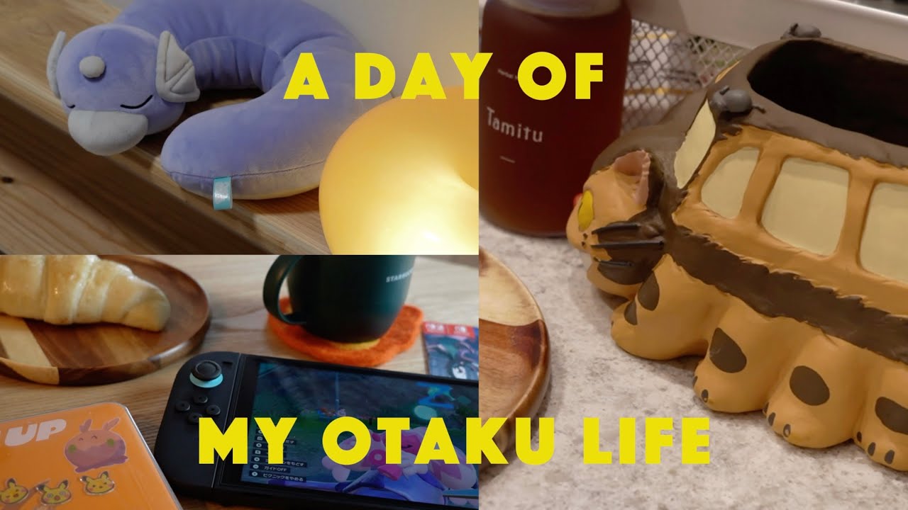 𝐯𝐥𝐨𝐠☕️.⁺✿たくさんの好きとお部屋作りに勤しむ多趣味オタクの日常🪴たった4000円で作る棚DIY｜ポケモンへの愛とワンピース見てない劣等感の話｜a day of my otaku life