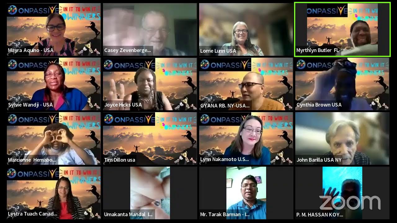 #ONPASSIVE - OWinners - The ONPASSIVE NATION Journey&rdquo; by Marty DeGarmo, Mike Ellis and Dan Street