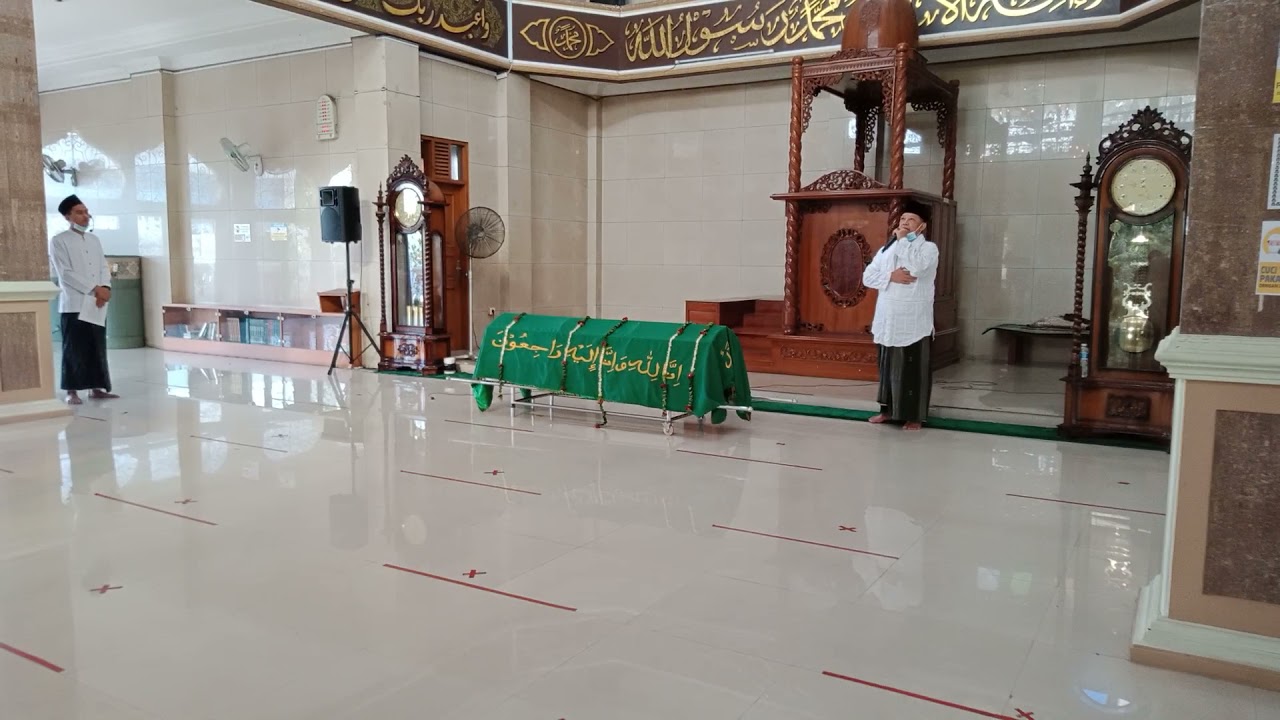 MC Prosesi Sholat Jenazah di Masjid Nurul Badar