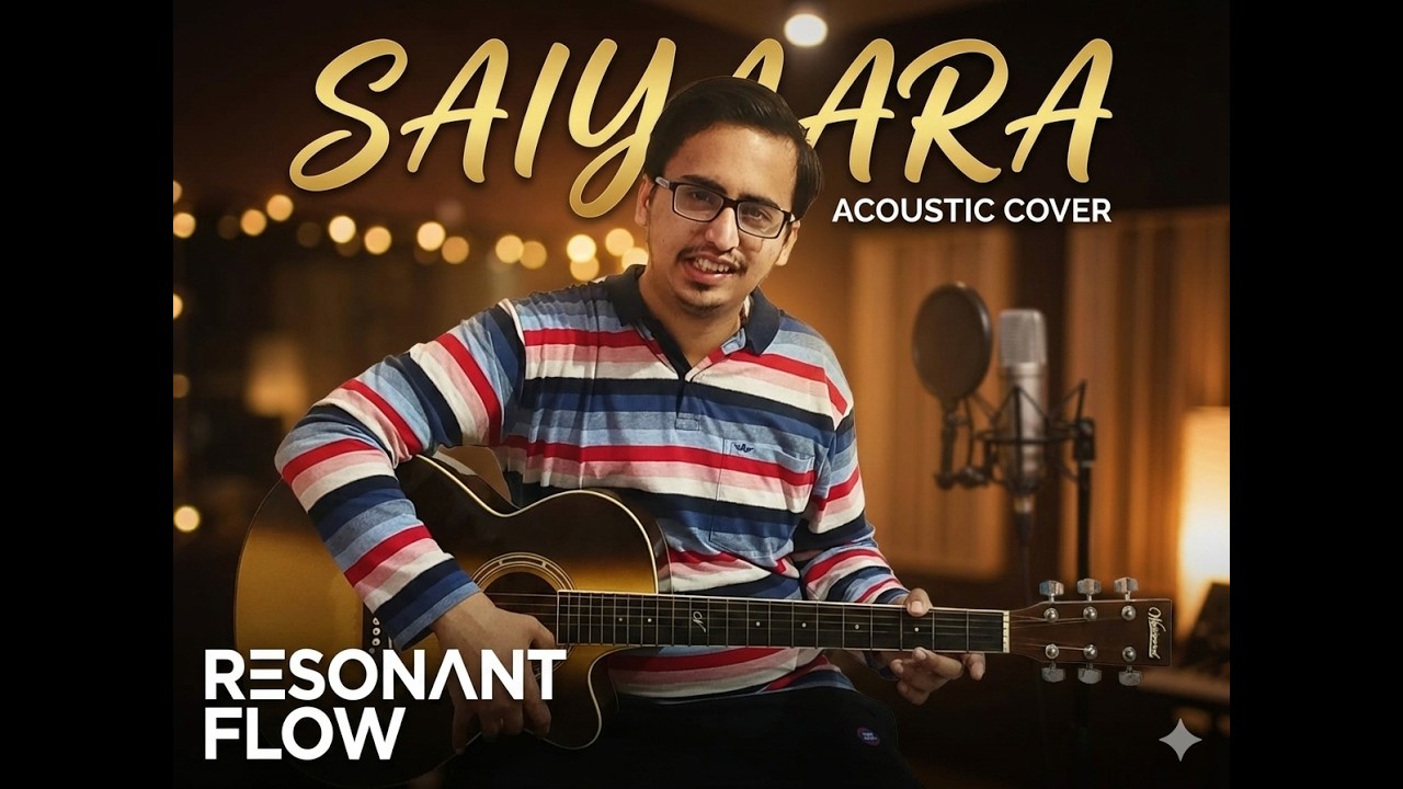 Saiyaara Title Track (Cover) | Resonant Flow | Ahaan Panday | Acoustic Guitar || Abhi Gupta