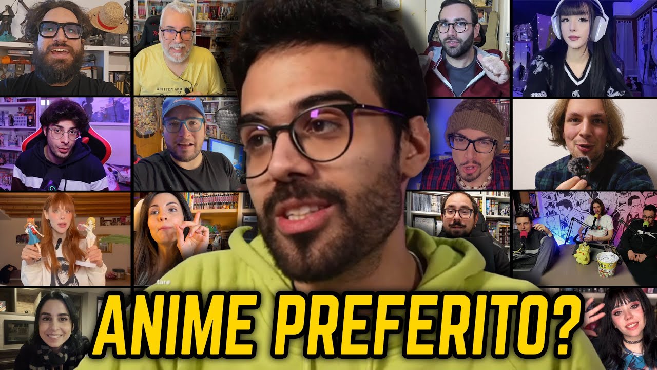 Ho Chiesto A 100 YouTuber Qual È Il Loro ANIME PREFERITO...