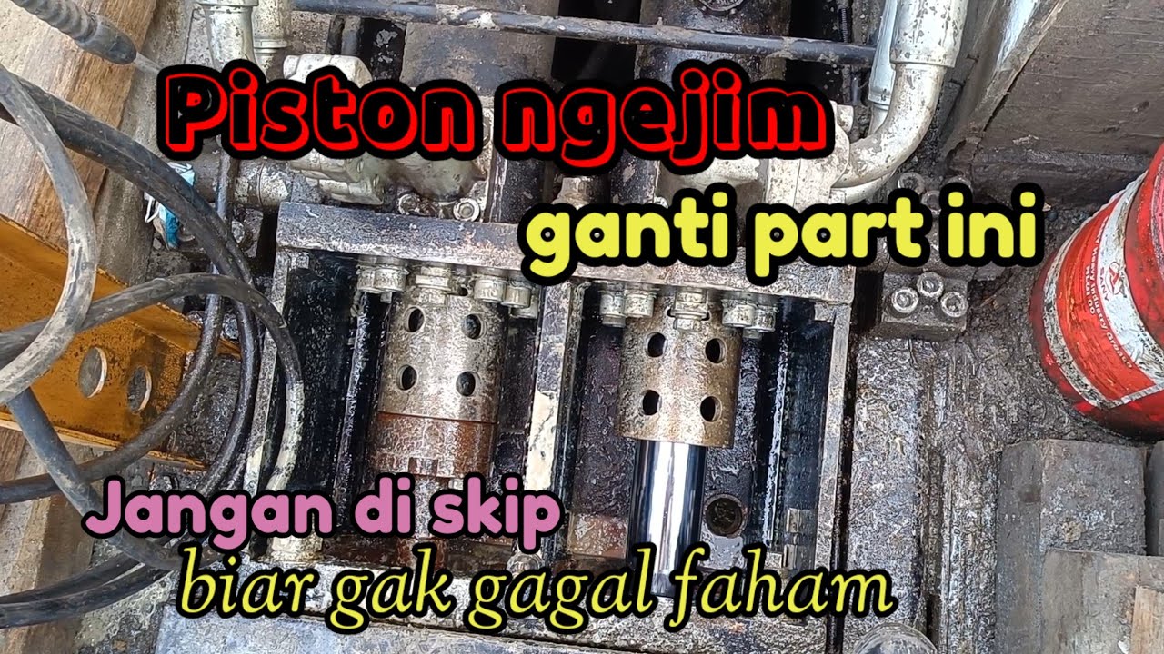 Concrete pump sany ngejim sebelah ini dia alat yang harus di ganti | Perbaikan Sany Concrete pump