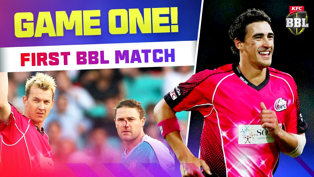 FIRST BBL MATCH EVER! Sixers Host Heat At The SCG | #BBL01