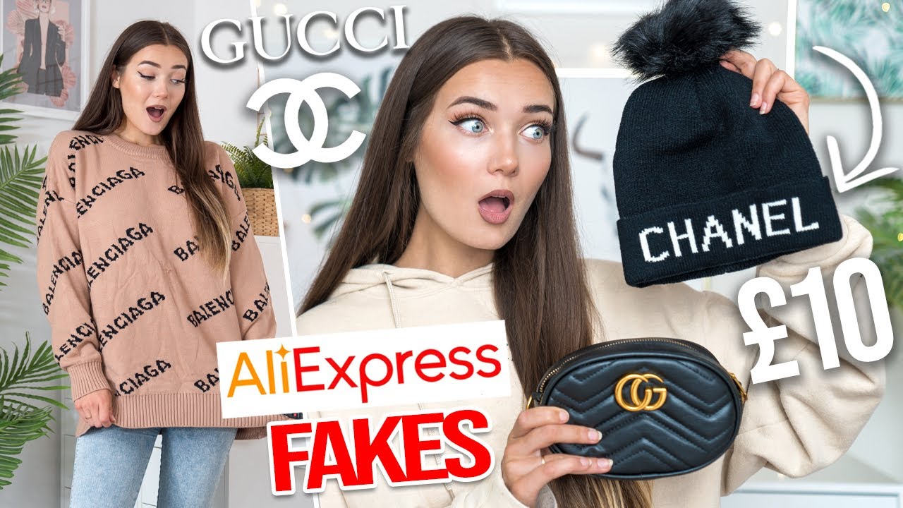 Я КУПИЛ ПОДДЕЛЬНЫЕ ДИЗАЙНЕРСКИЕ ВЕЩИ НА ALIEXPRESS... Я НЕ ОЖИДАЛ ЭТОГО!