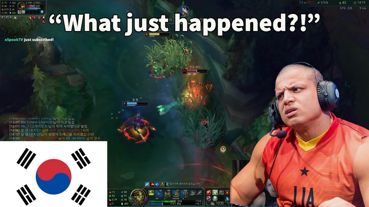 Tyler1 Losses A 3v1 To The Best Cassiopeia In Korea!!
