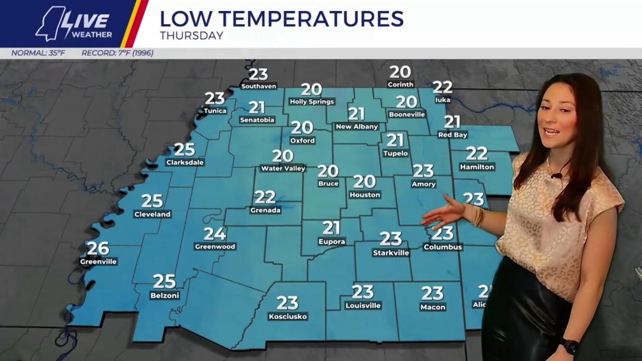 LIVE at 7:30: A few cold days before warmer air returns. Maggye has the details.