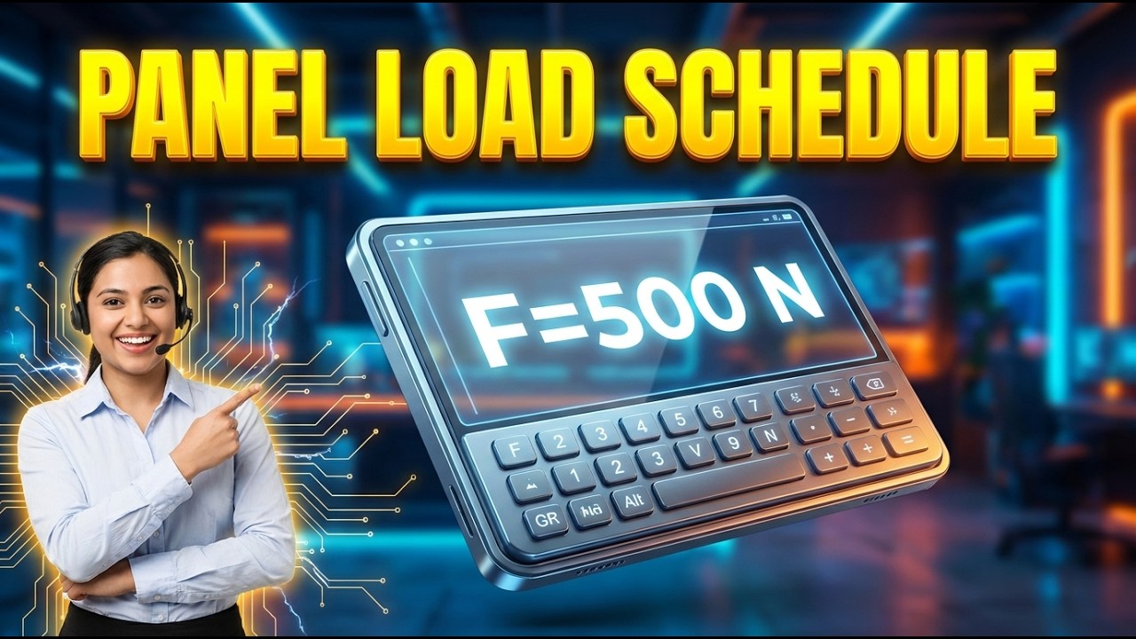 Panel Load Schedule Calculator &mdash; How to Use It | Engineering Tool