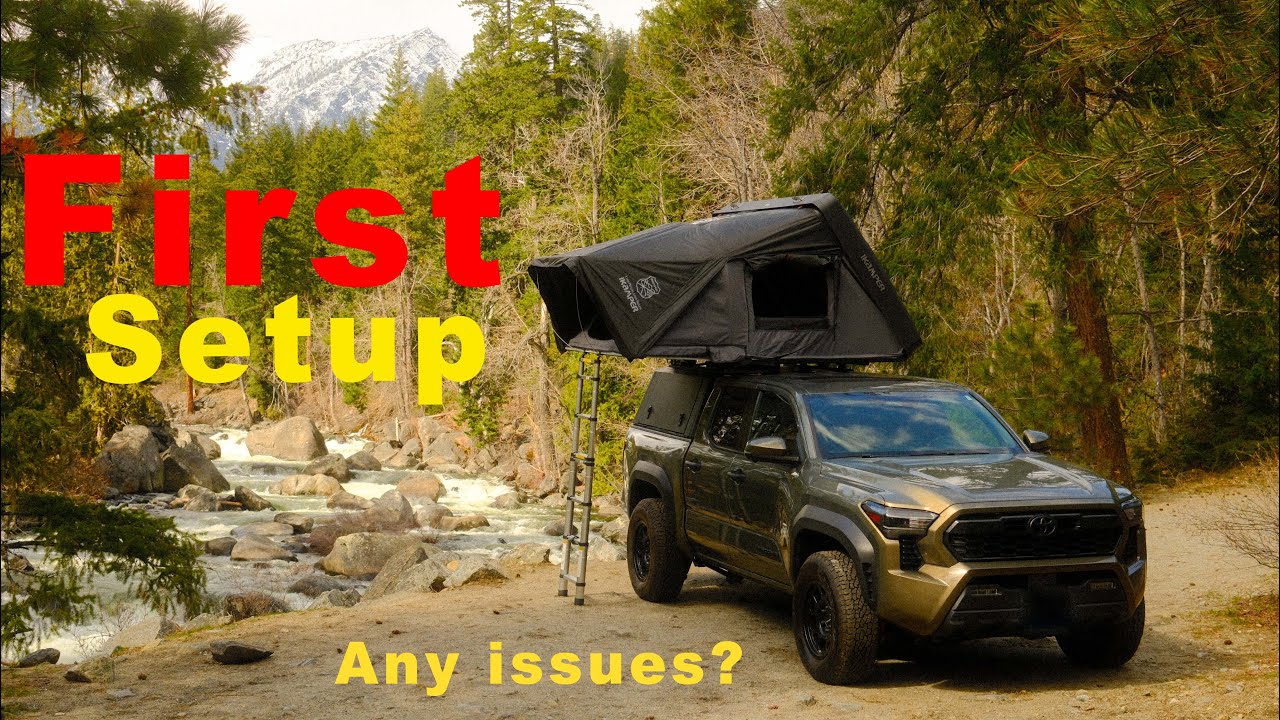 First Time Setup | Ikamper Skycamp DLX | 2 Person Job??