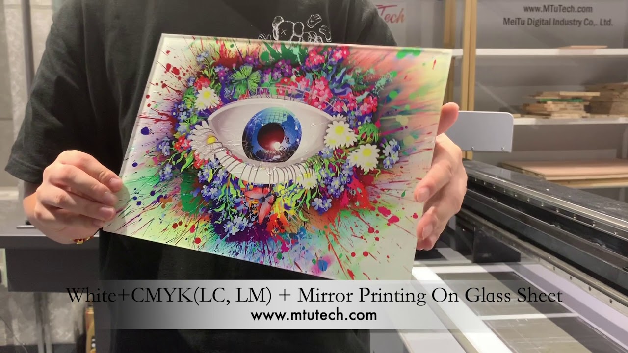 LED UV Flatbed Printer | UV Glass  Printer
