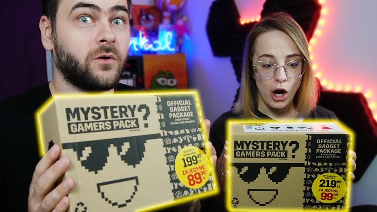 Otwieramy MYSTERY BOX z gadżetami dla gracza - czy nas oszukali?