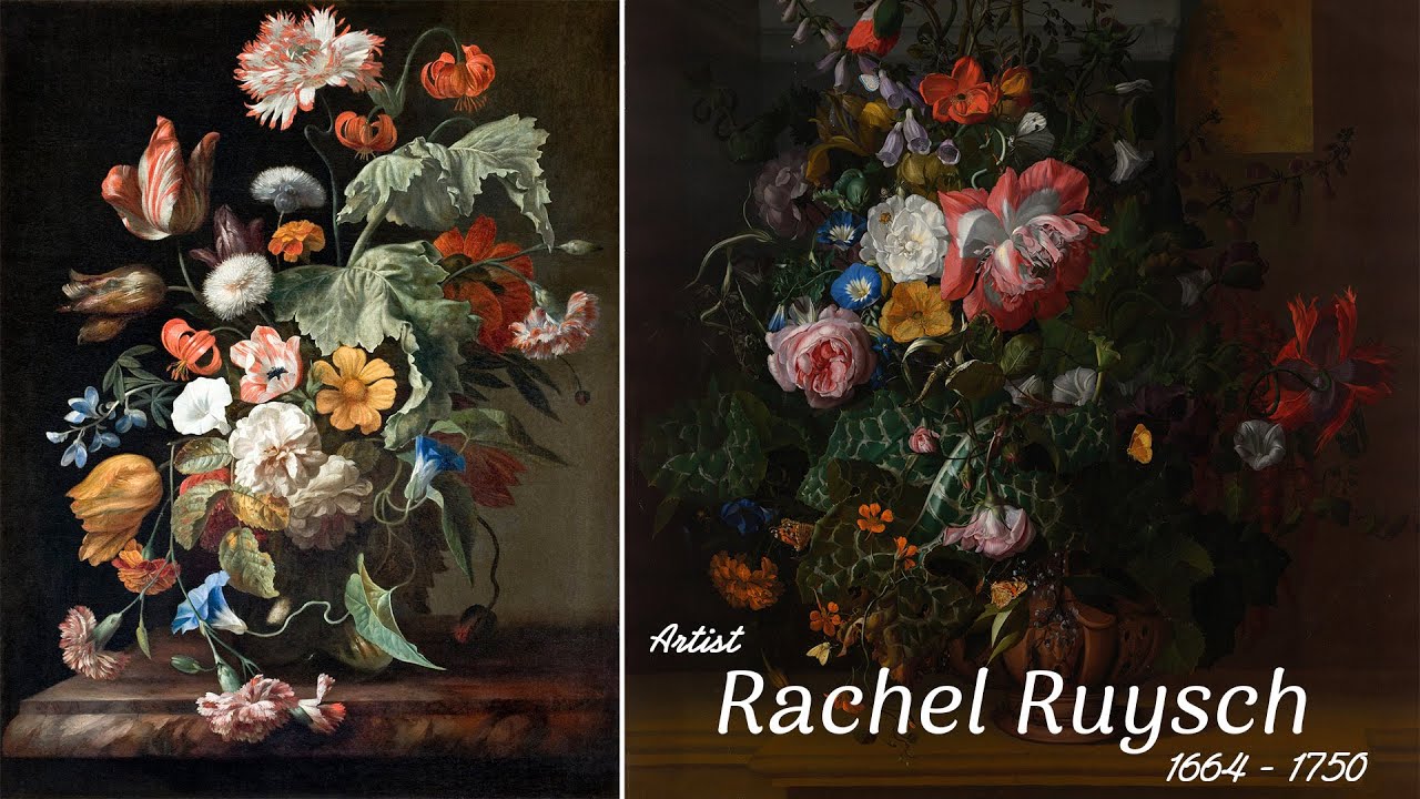 Artist Rachel Ruysch (1664 - 1750) Dutch Still Life Painter | WAA