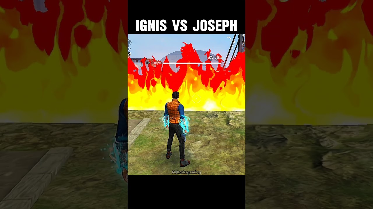 Ignis Vs Joseph Character Ability Test 🔥 | New Joseph Ability Trick #fftipsandtricks #freefiremax