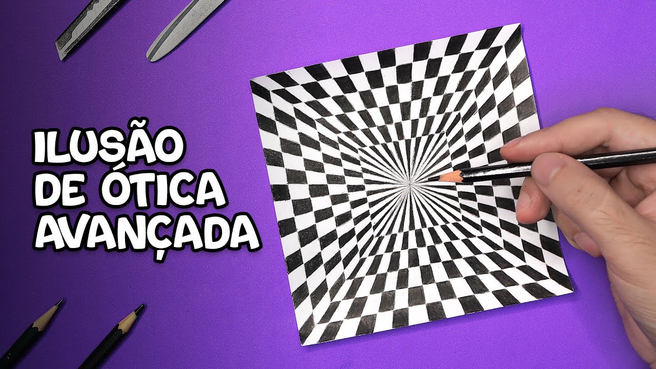 ILUSÃO DE ÓTICA AVANÇADA | Passo a passo de Ilusão de Ótica avançada